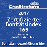 Zetifizierung Bonitätsindex